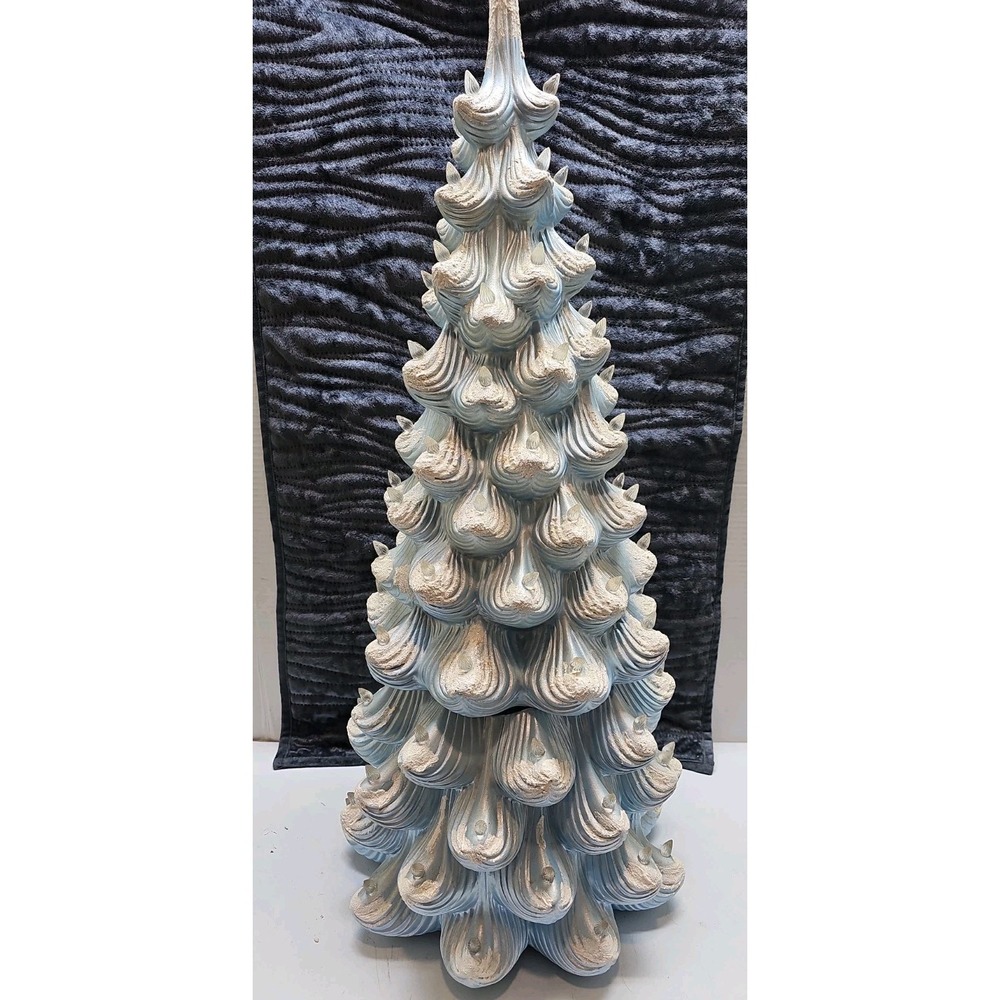 XL Vintage Atlantic Mold "Boobie Tree" Ceramic Lighted Christmas Tree